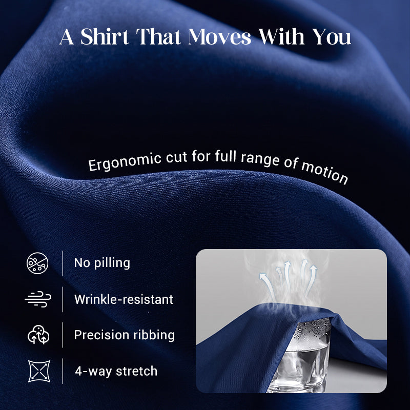 ✨ Men's Non-Iron Shirts – Wrinkle-Free, Comfortable All Day & Perfect for Business or Casual 👕