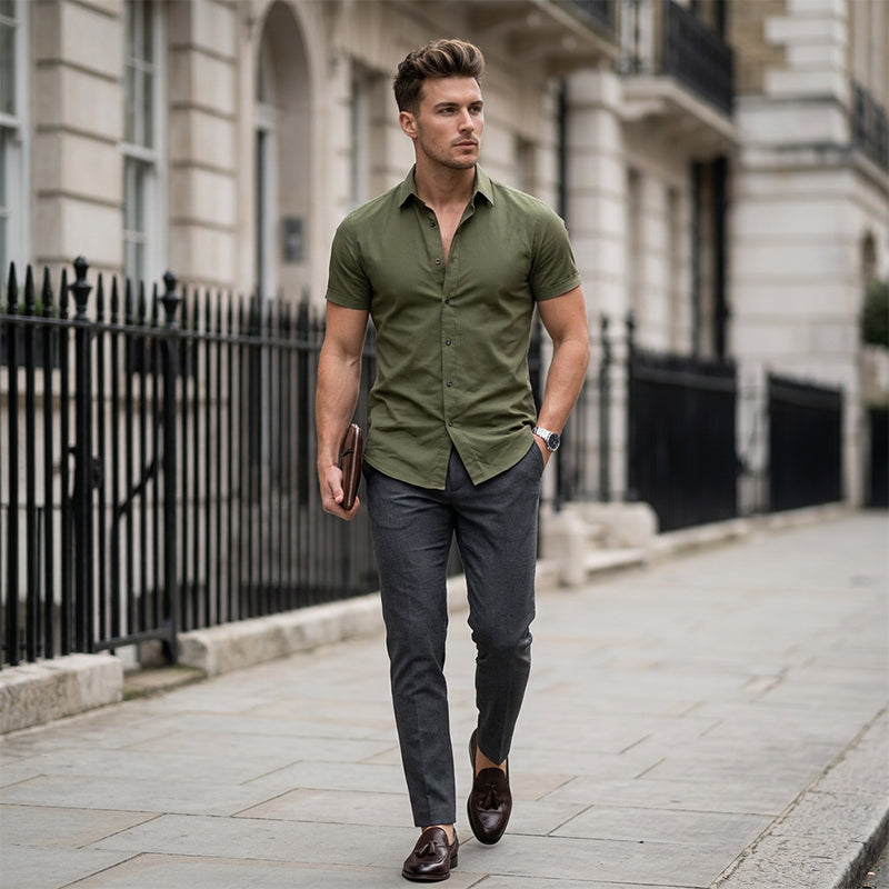 ✨ Men's Non-Iron Shirts – Wrinkle-Free, Comfortable All Day & Perfect for Business or Casual 👕