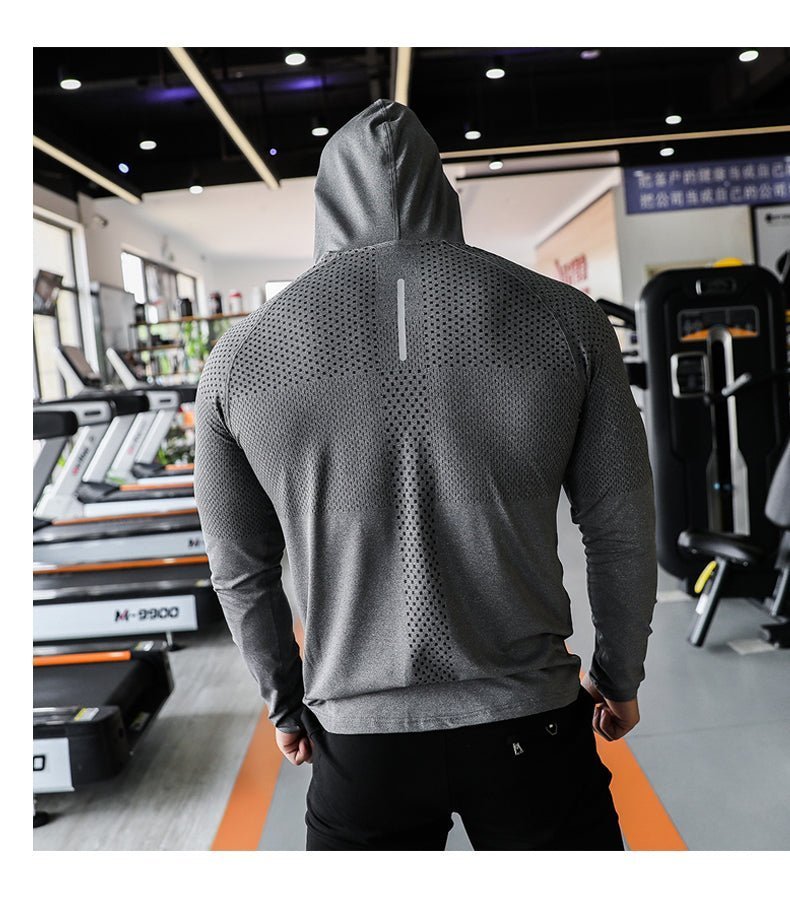 Quick-drying sportswear long-sleeved gym clothes
