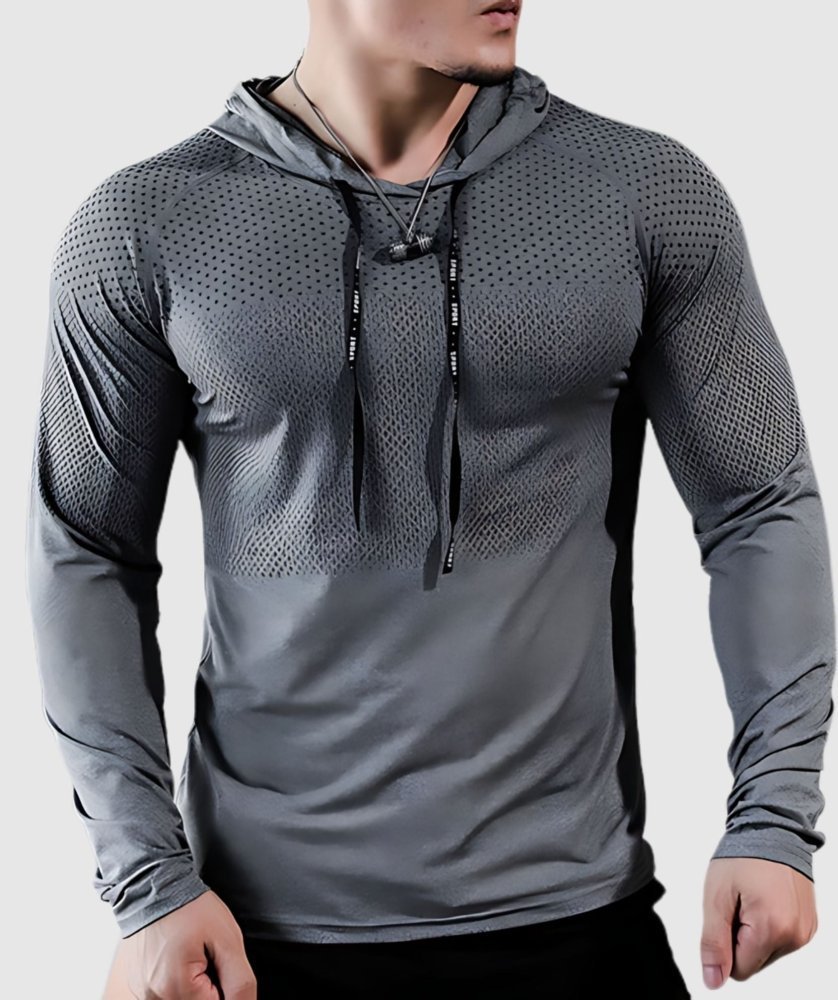 Quick-drying sportswear long-sleeved gym clothes
