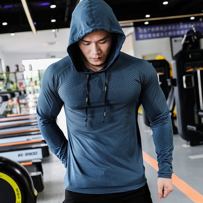 Quick-drying sportswear long-sleeved gym clothes
