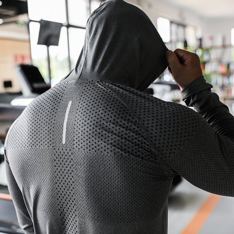 Quick-drying sportswear long-sleeved gym clothes
