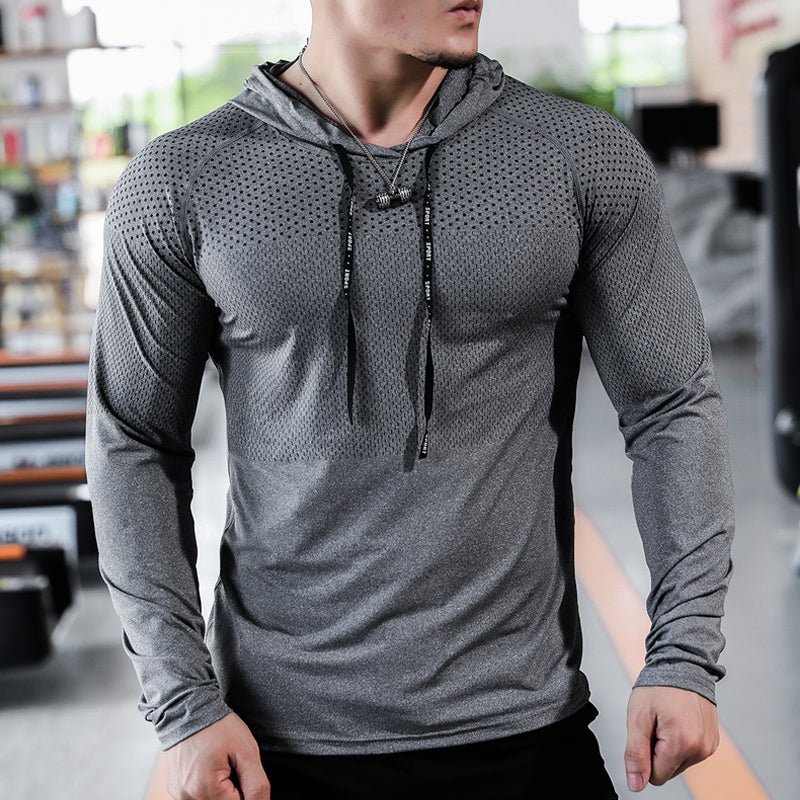 Quick-drying sportswear long-sleeved gym clothes